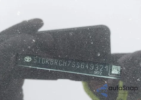 2025 Toyota Highlander Hybrid Xle из США, поврежденный, VIN 5TDKBRCH7SS649321